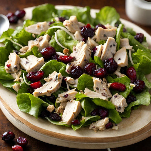 Cranberry Pecan Chicken Salad with Poppy Seed Dressing