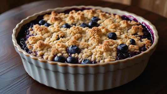 Sammi's Famous Blueberry Crumble Dessert
