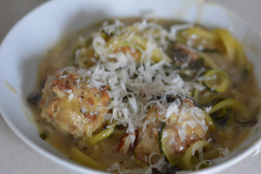 Chicken Marsala Meatballs
