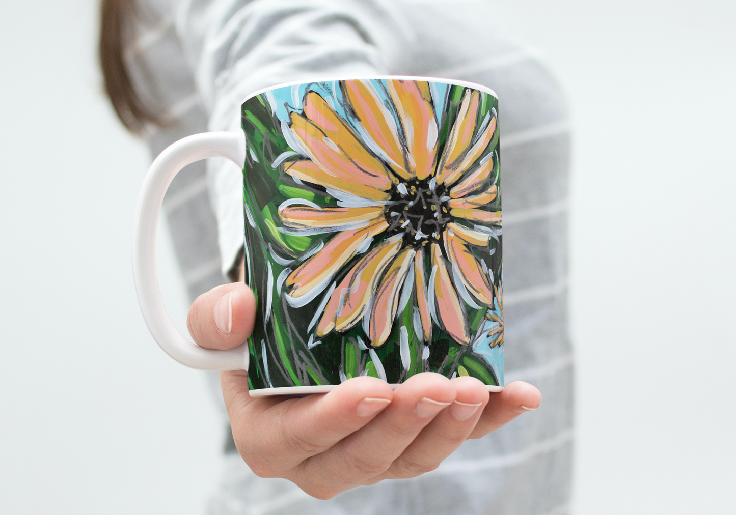 Drinkware - Rayo De Sol Yellow Daisy