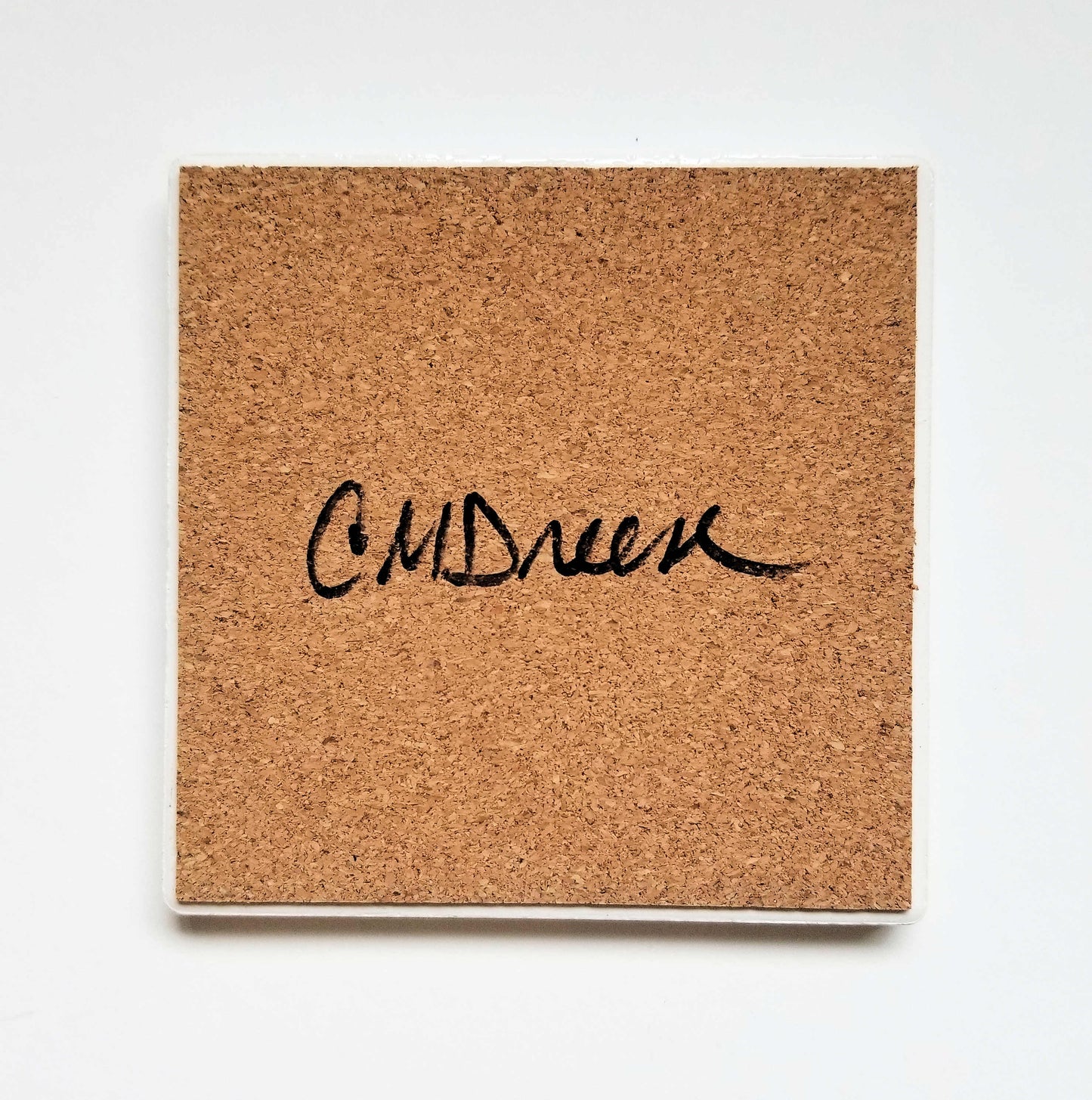 Coaster/ Trivet/ Magnet: Red Succulent