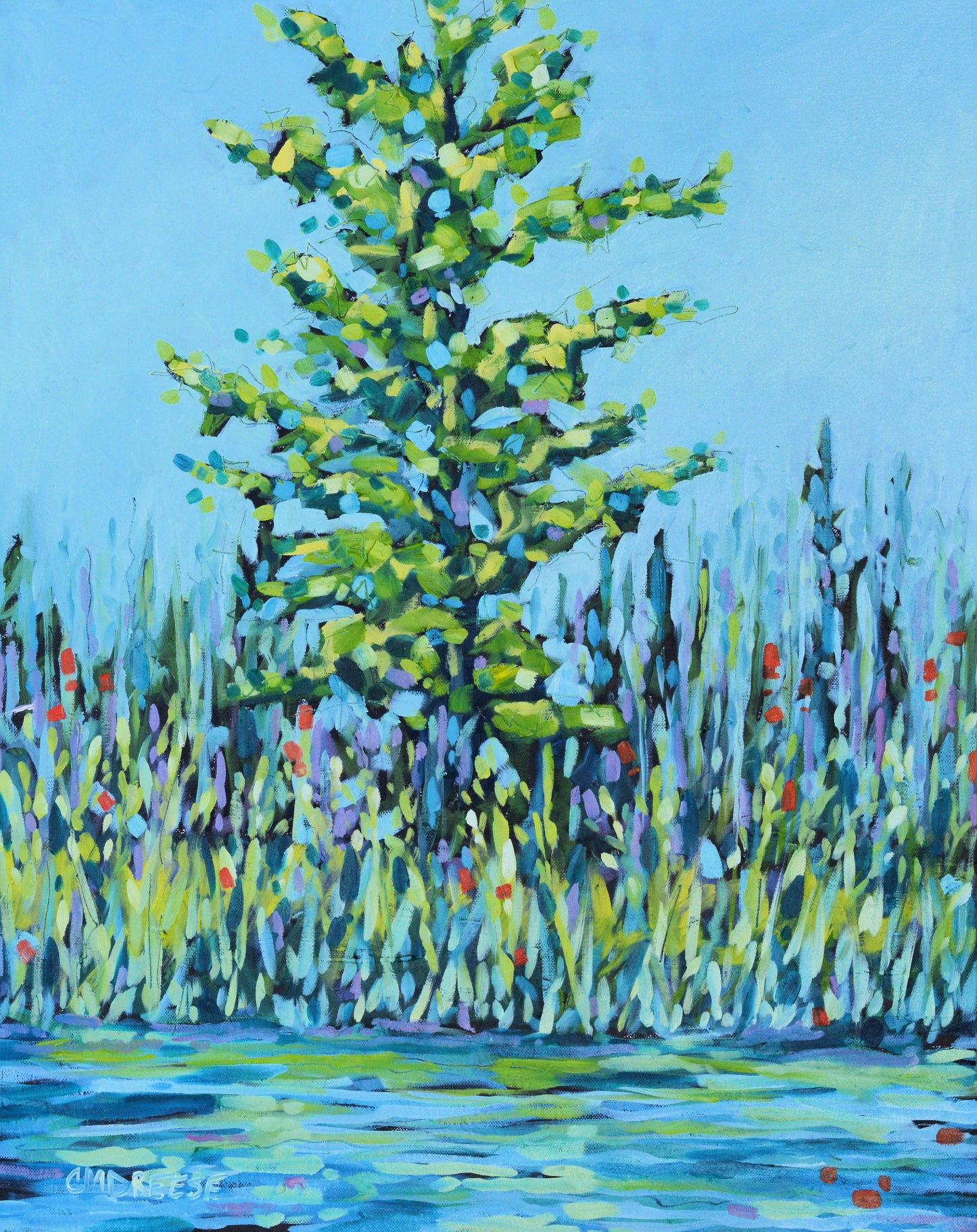"Still Waters, Wild Spirit" Print on Paper- Wall Art Home Decor