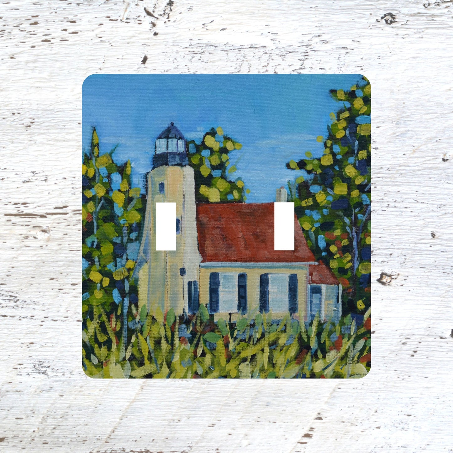 White River, Whitehall Michigan Lighthouse Switch plate