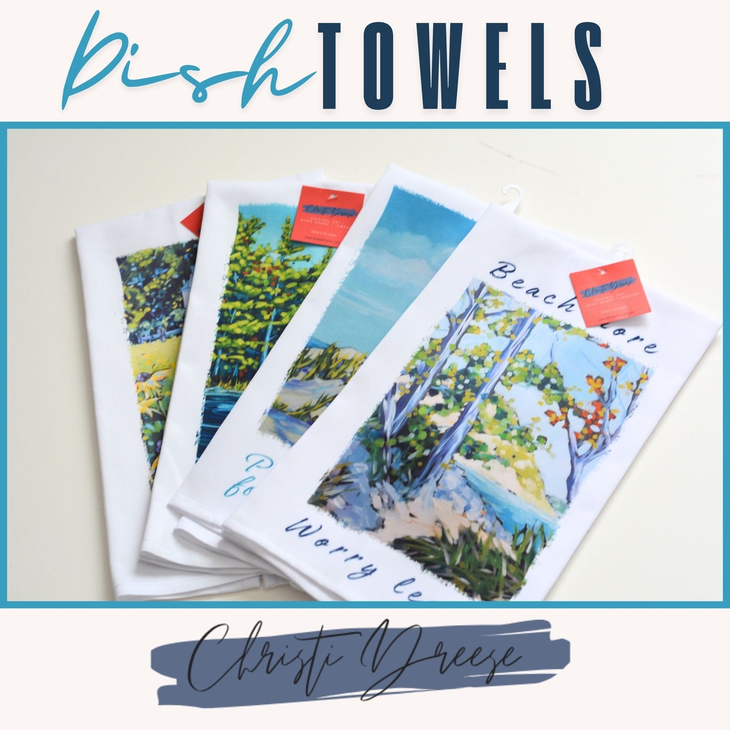 Dish Towel - "It's the Simple Things That Are Most Beautiful"