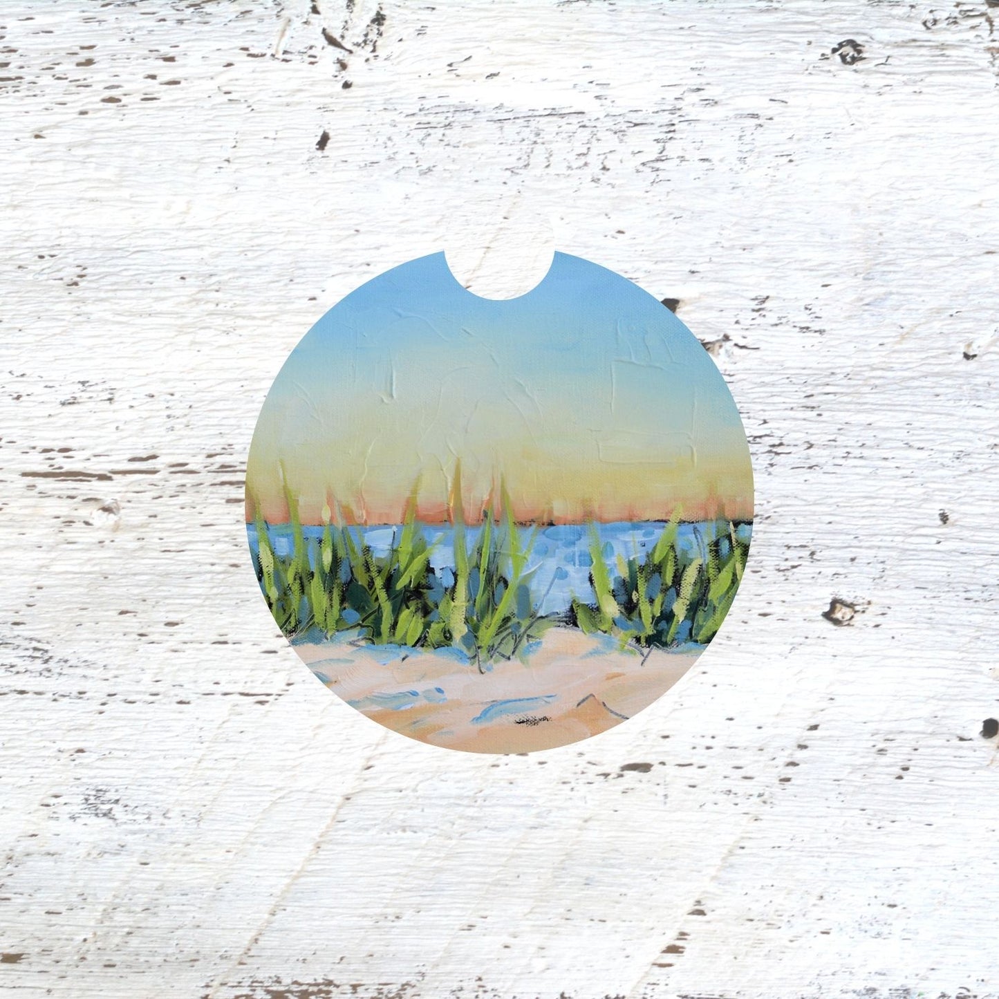 Car Coaster: Horizon Hideaway. Artist Christi Dreese