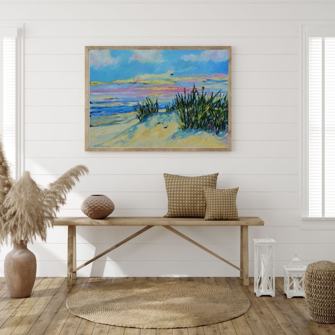 "Where the Lake Meets the Soul" Giclee Print on Paper or Canvas. Michigan Artist Christi Dreese