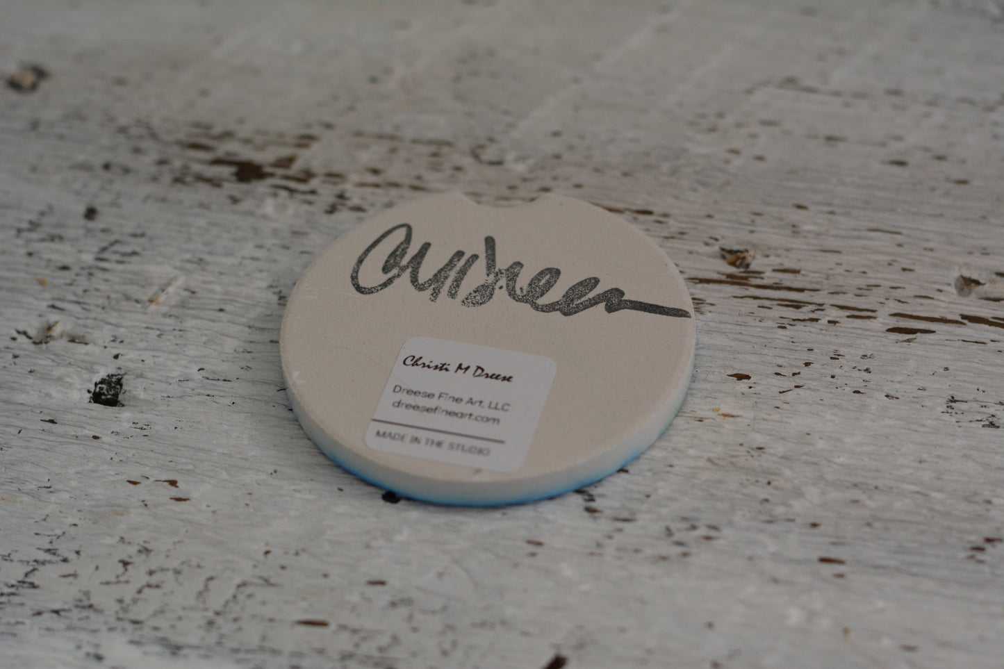 Car Coaster: Lakeside Escape. Artist Christi Dreese