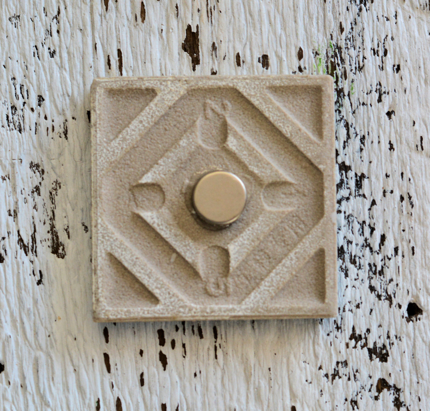 Coaster/ Trivet/ Magnet: Red Succulent