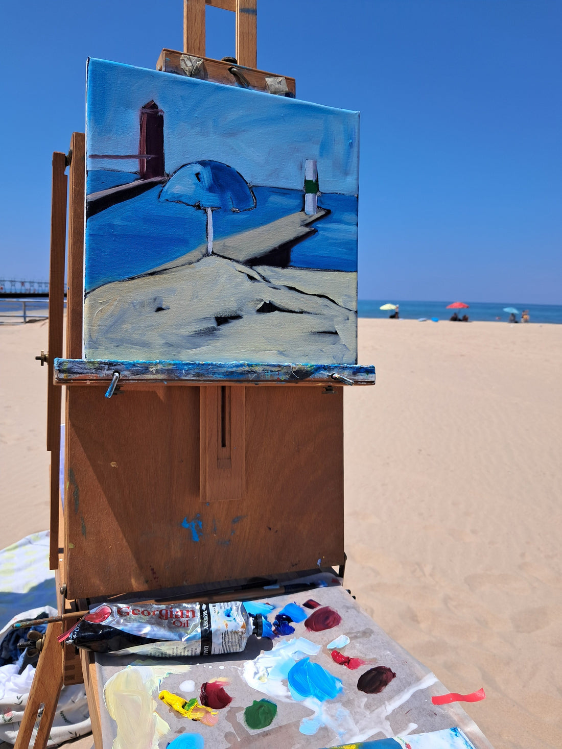 Studio Stories: A Day Painting in South Haven