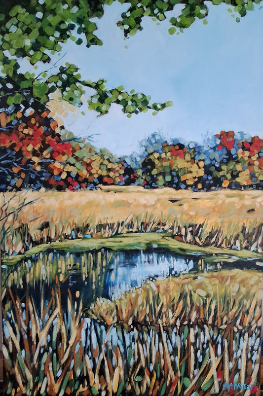 Solitude's Sanctuary: A Journey into Autumn