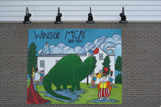 Bringing Spring Lake's Greatest Artist Back to Life — The Winsor McCay Mural
