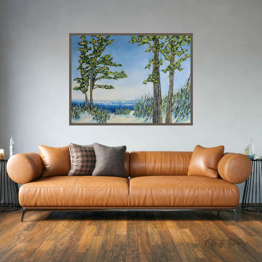A Quiet Path to the Lake — New Original Oil Painting Now Available
