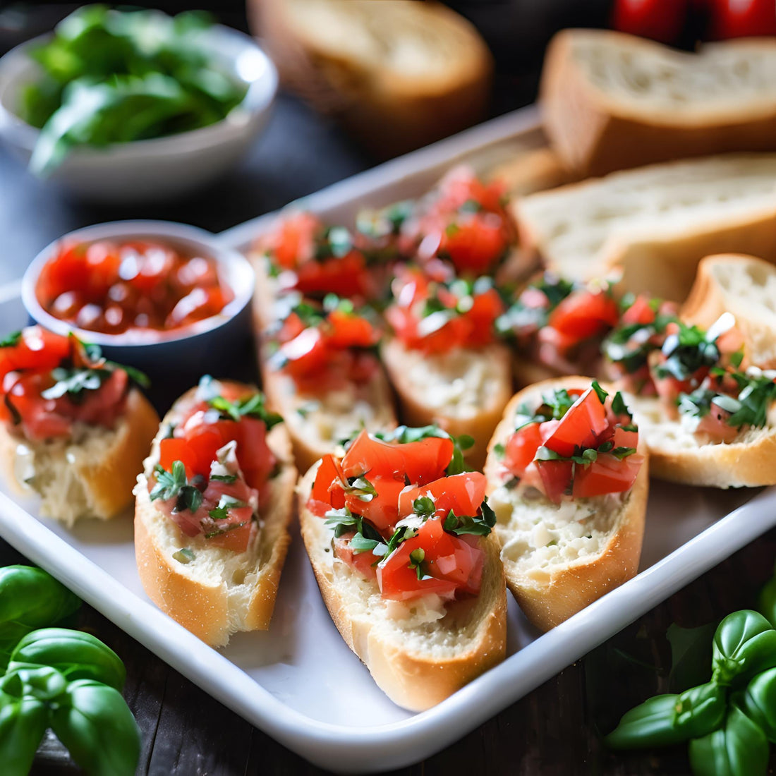 Classic Italian Bruschetta