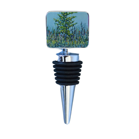Wine Bottle Stopper: Still Waters, Wild Spirit