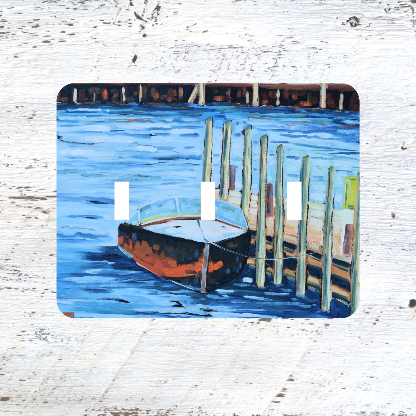 Switch Plates: "Dock Stories" Mackinac Island