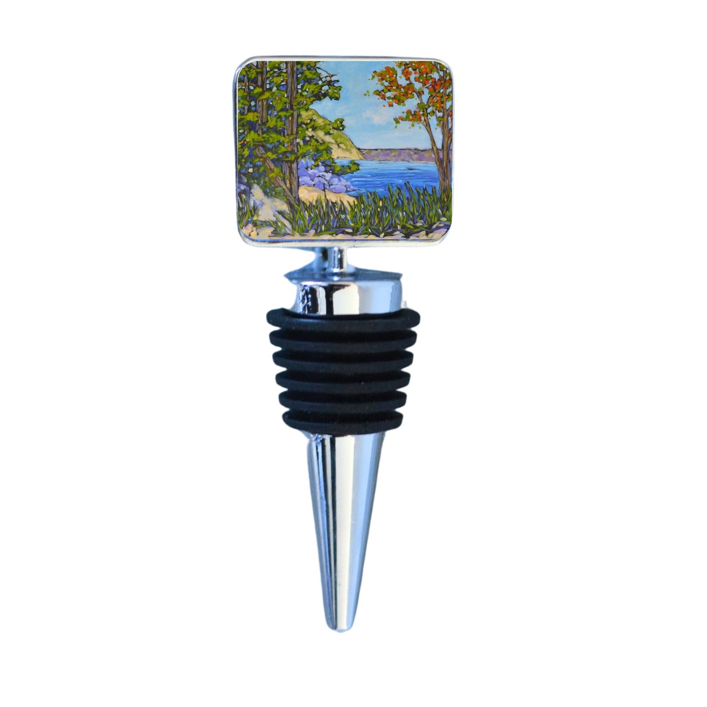 Wine Bottle Stopper: Slow Living at the Lake