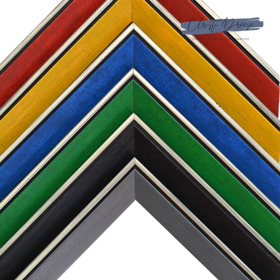 8"x10" Contemporary Multi-Color Collection Picture Frames