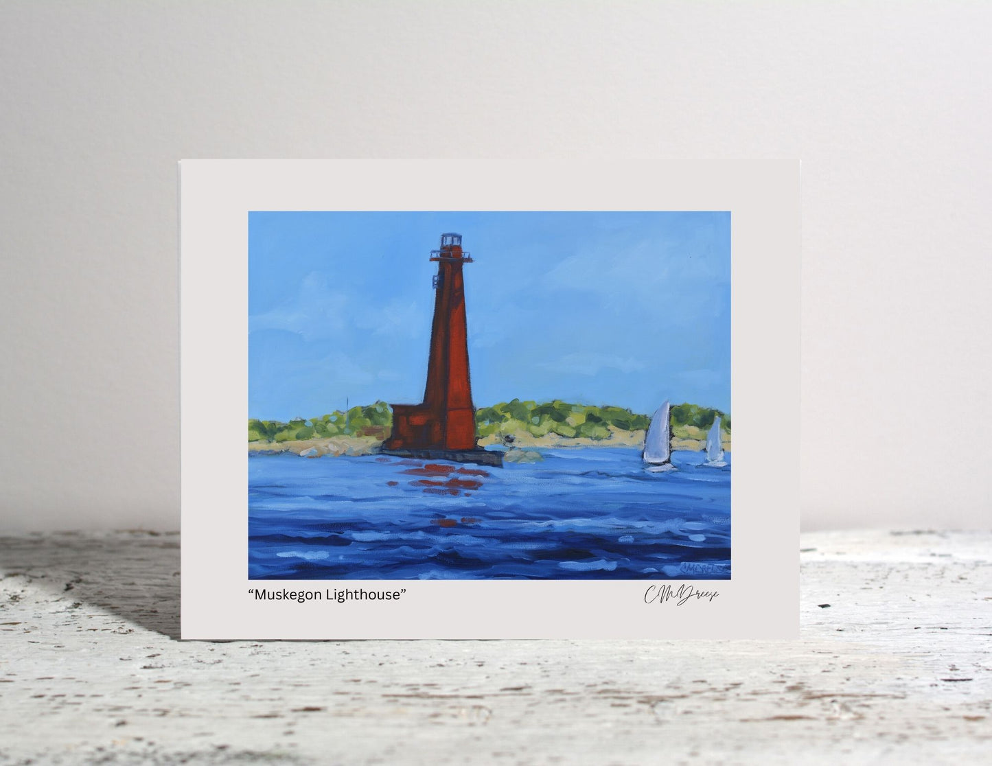 Notecard - Muskegon Lighthouse