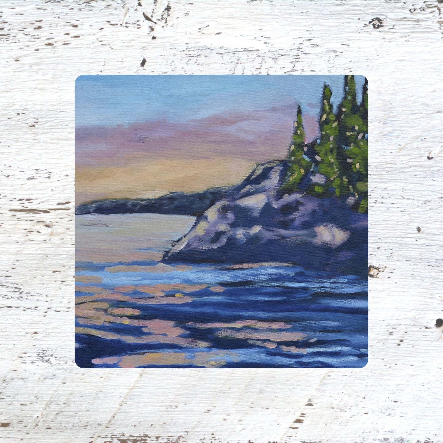 Art Coasters, Trivets & Magnets- Northern Calm at Dusk