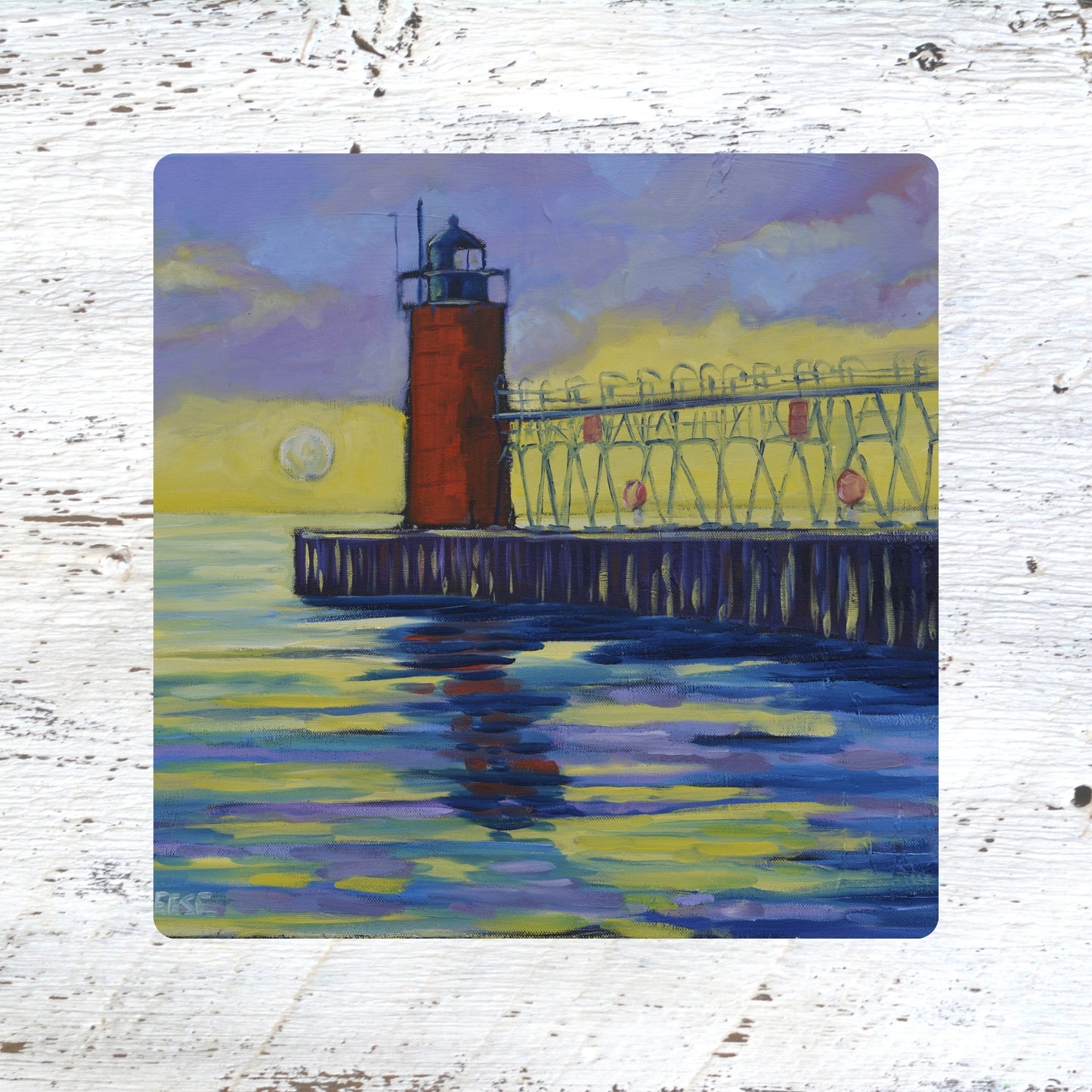 Art Coasters, Trivets & Magnets- South Haven Lighthouse