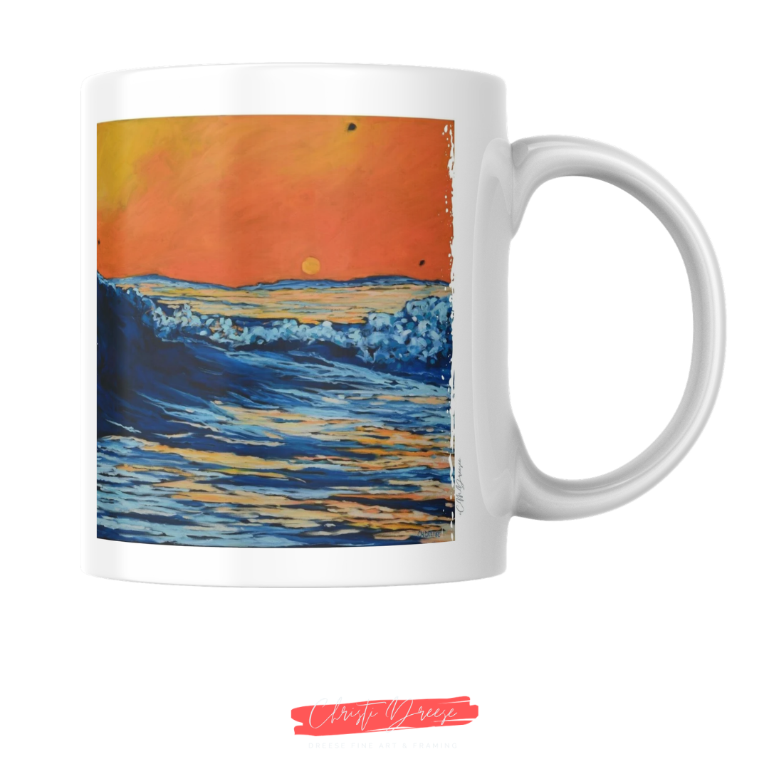 Lake Time State of Mind Drinkware – Ceramic Mugs & Stainless Steel Tumblers| Wave