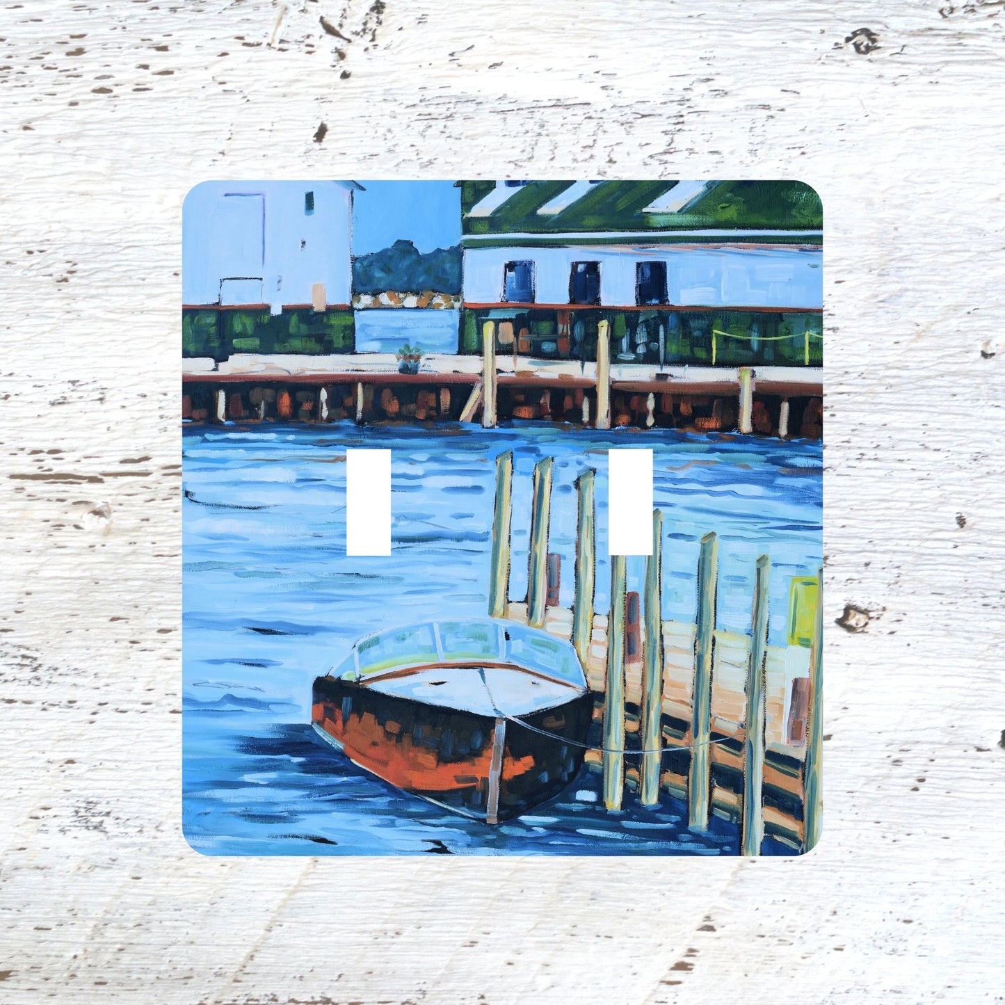 Switch Plates: "Dock Stories" Mackinac Island