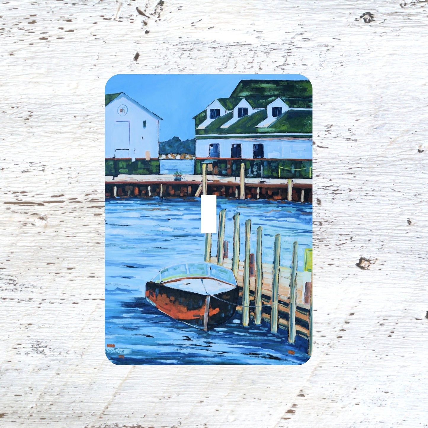 Switch Plates: "Dock Stories" Mackinac Island