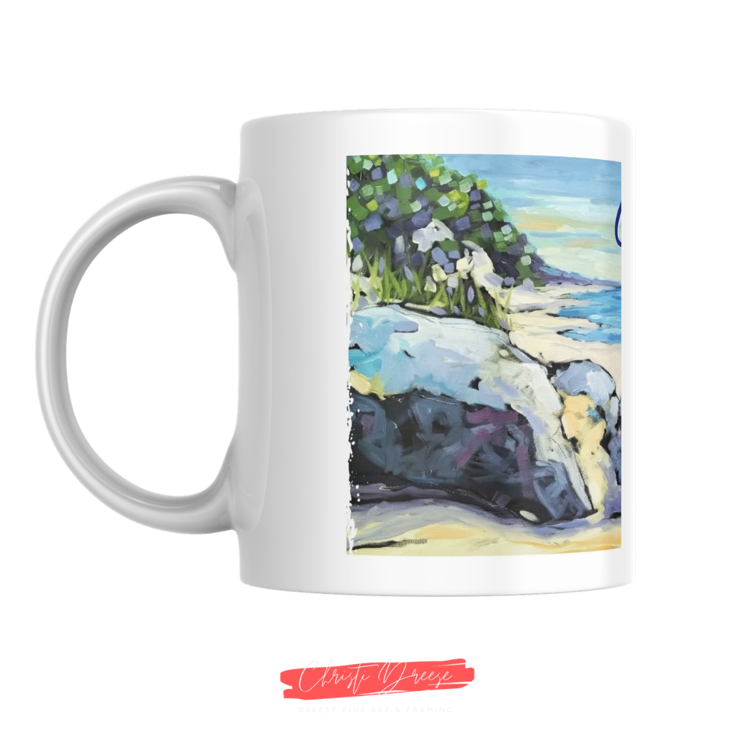 Coastal State of Mind Drinkware – Ceramic Mugs & Stainless Steel Tumblers