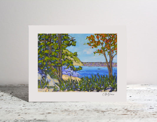 Notecard - Slow Living at the Lake Notecard