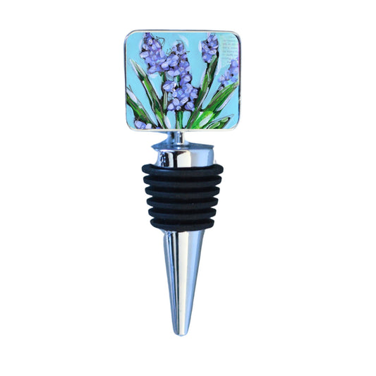 Wine Bottle Stopper: Lavendar