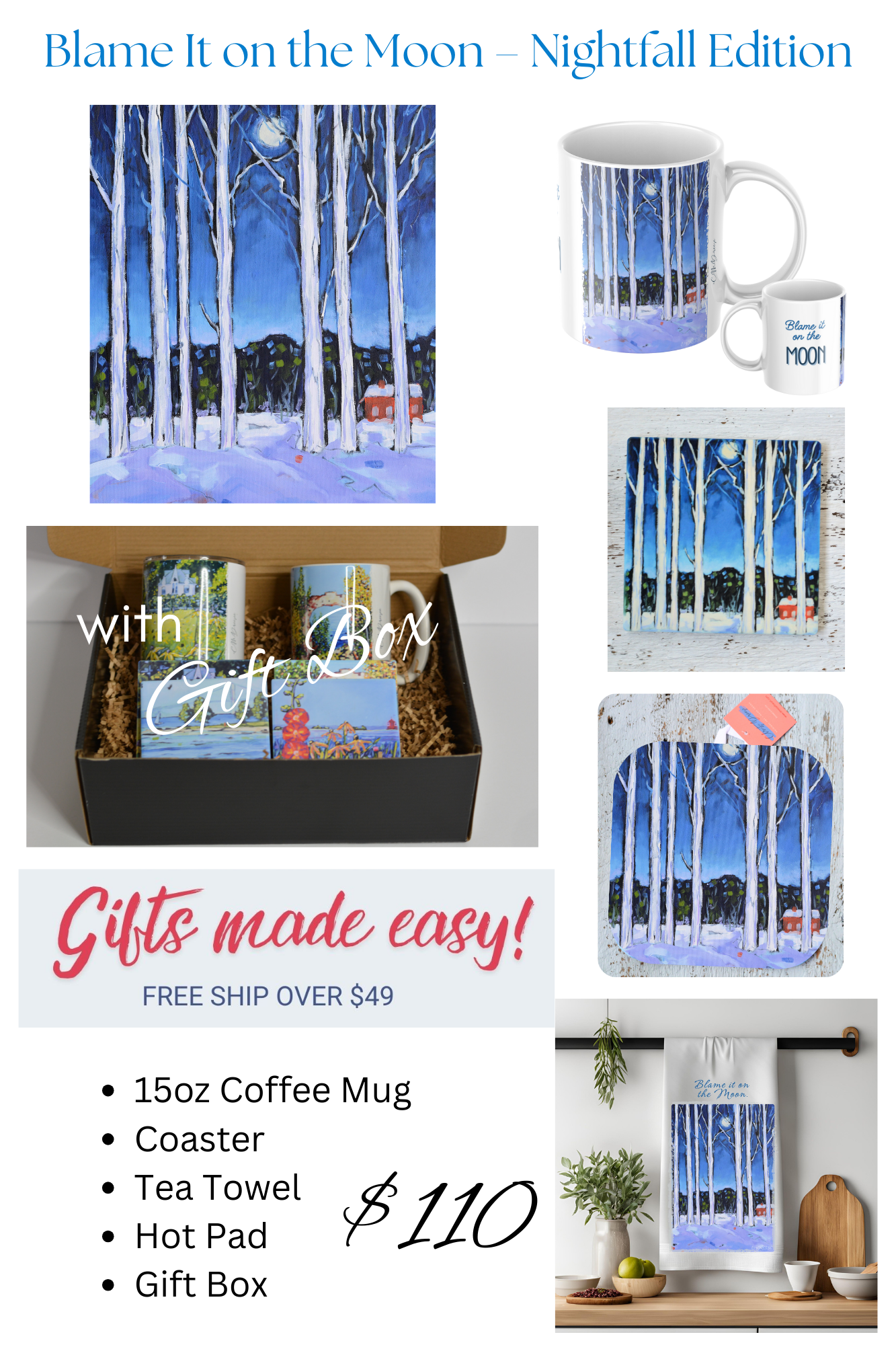 Blame it on the Moon Gift Box Set