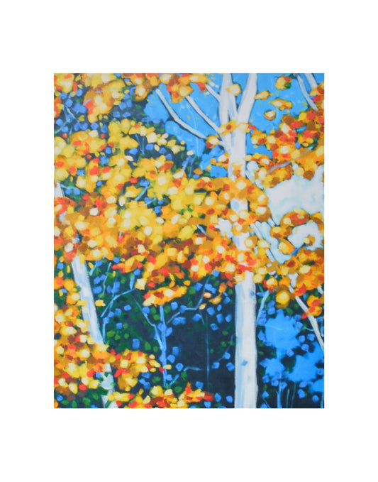 Autumn Print - Matted Print on Paper 11x14