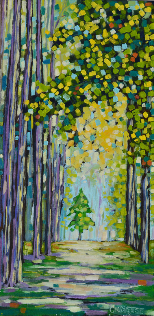 "Beautiful Paths" Oil Painting on Canvas