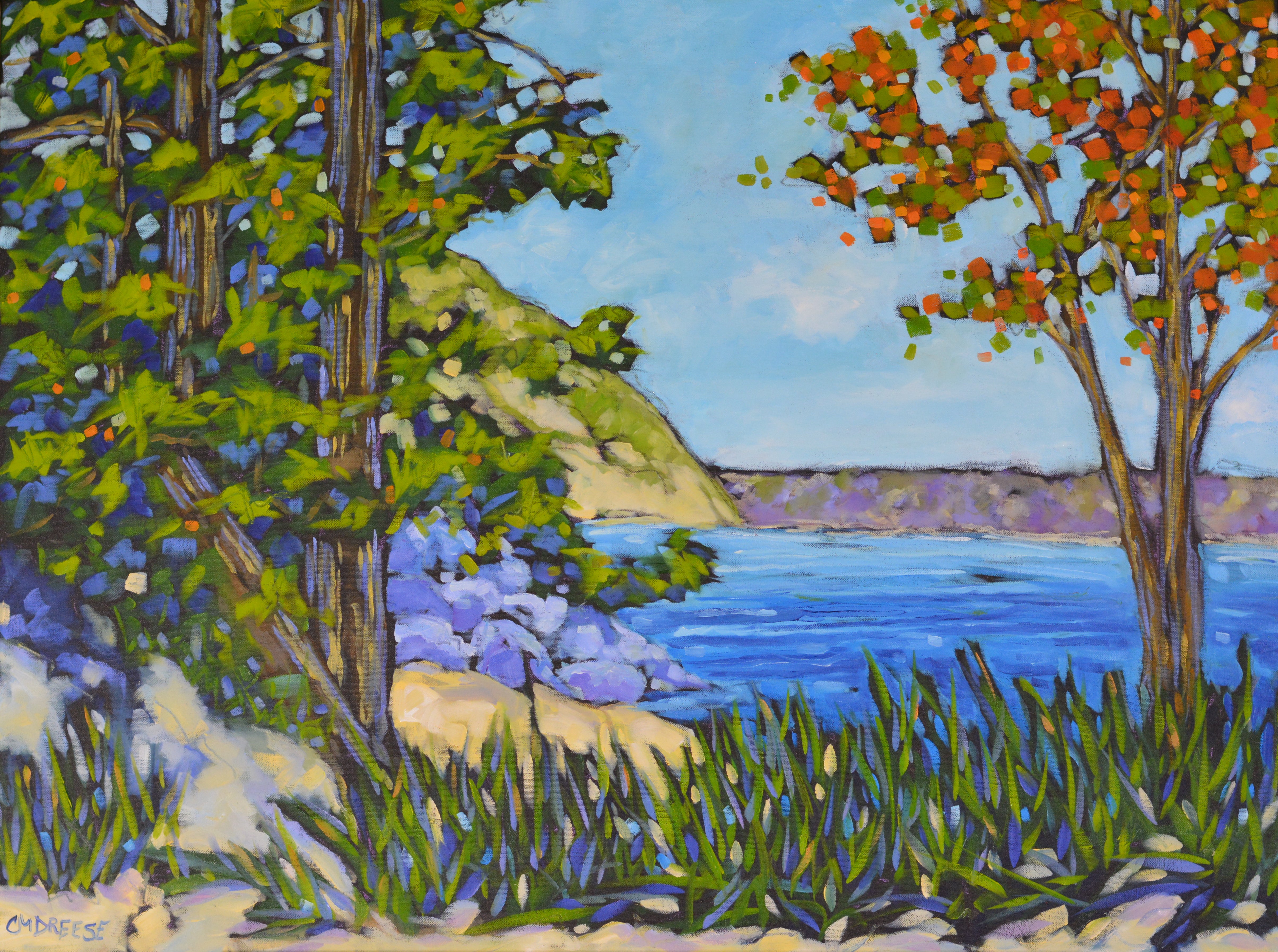 On sale Lake LeAnn, Michigan Original Painting