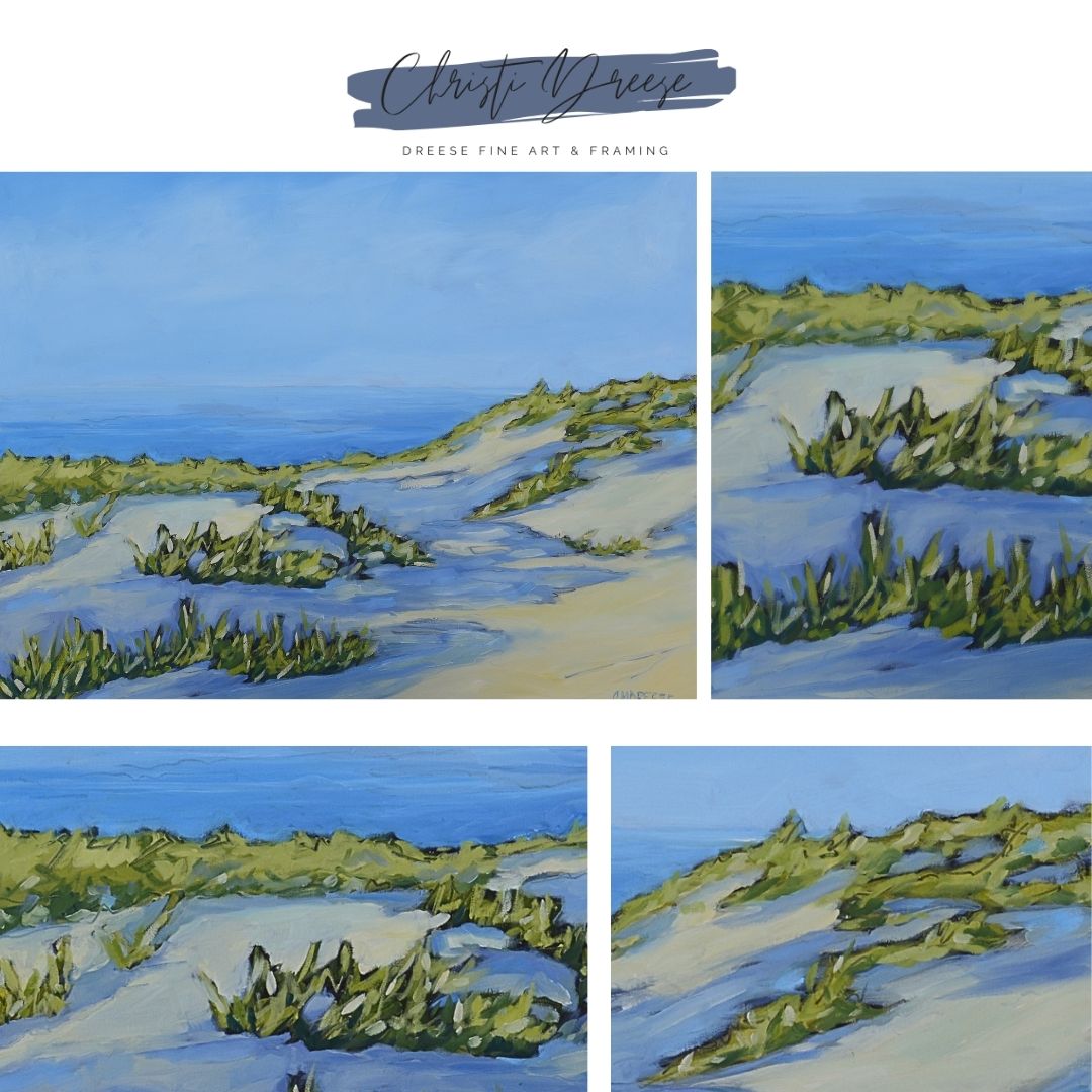 "Summer Along the Shore" Original Oil Painting | Christi Dreese