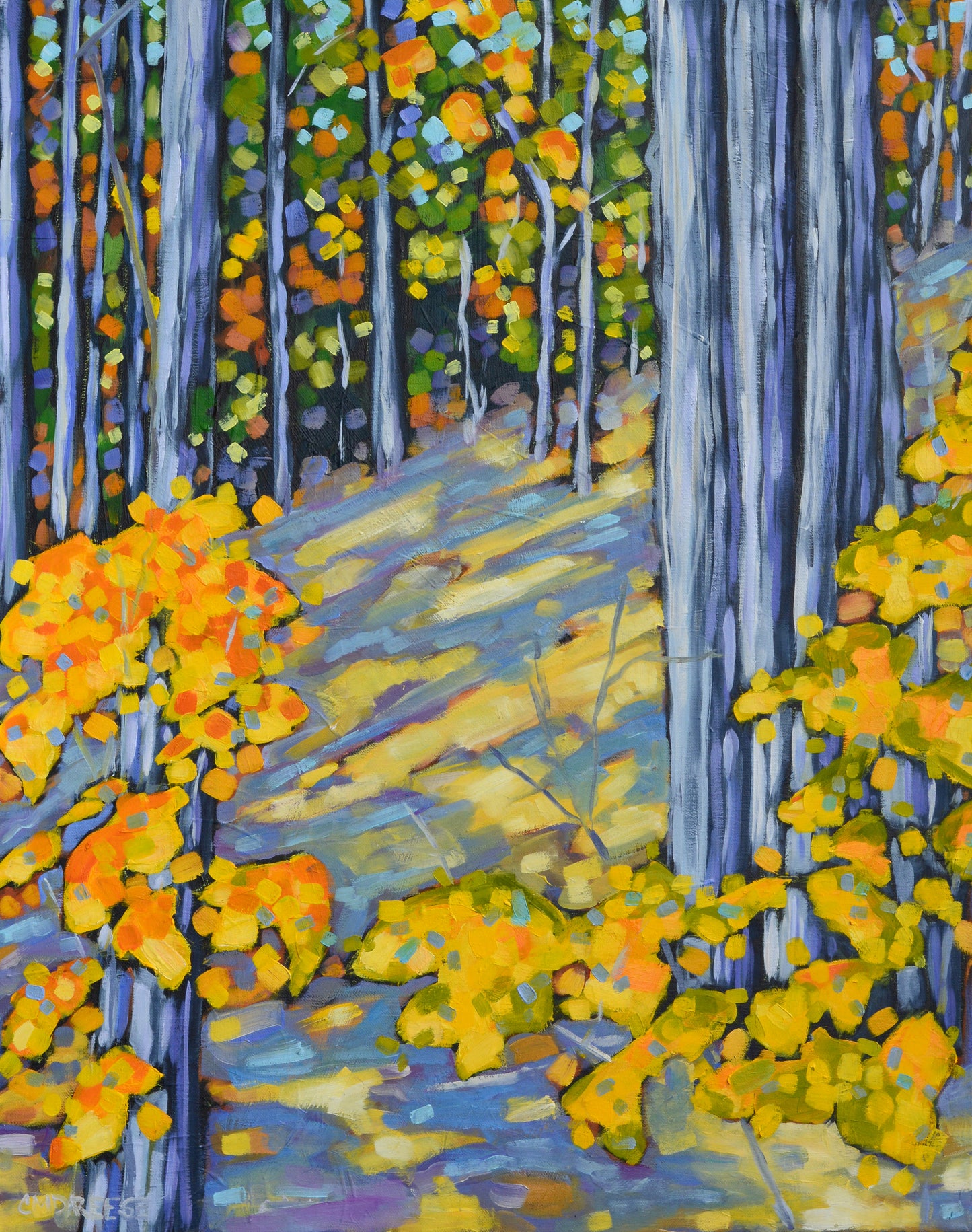 "Sweet Autumn" Original Oil Painting on Canvas by Christi Dreese