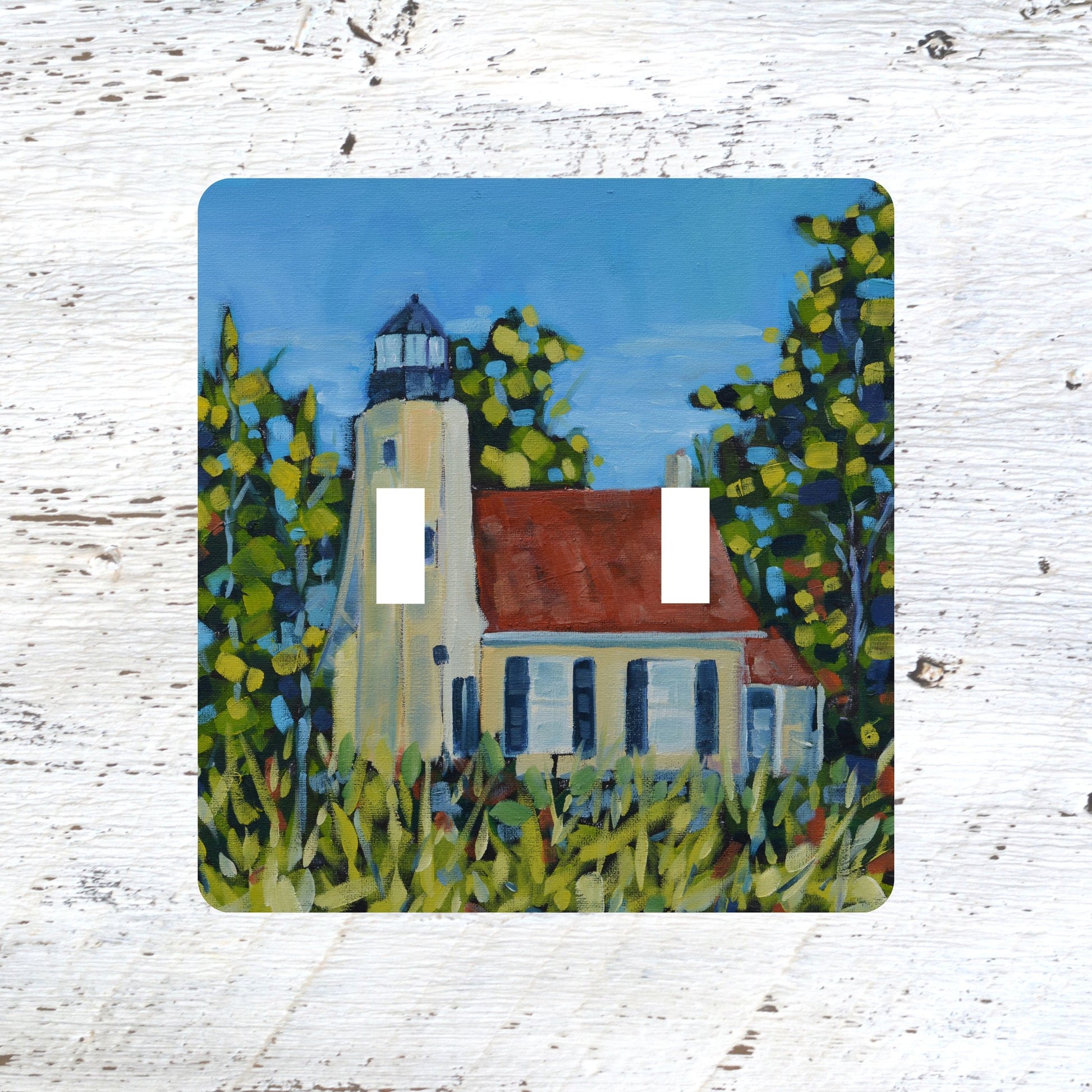 White River, Whitehall Michigan Lighthouse Switch plate