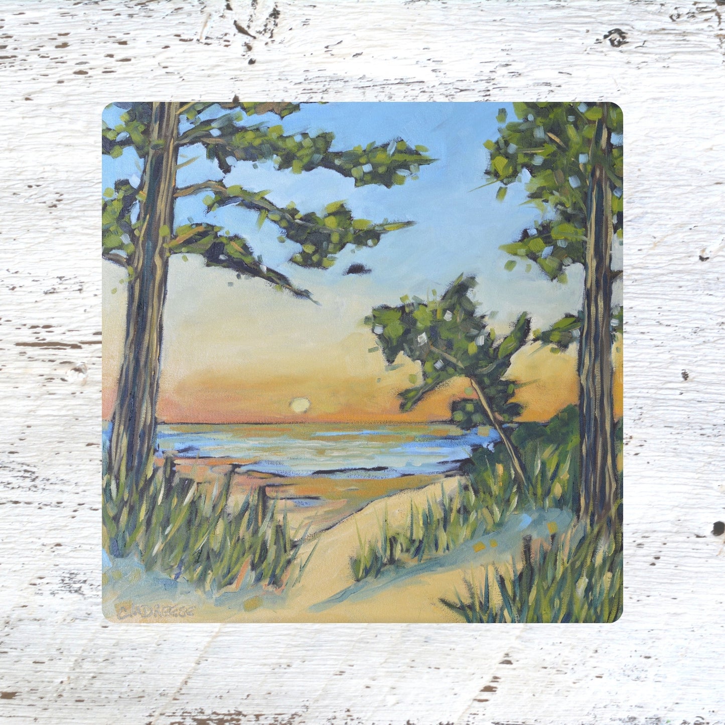 Art Coasters, Trivets & Magnets- Serenity for the Soul| Beach Sunset