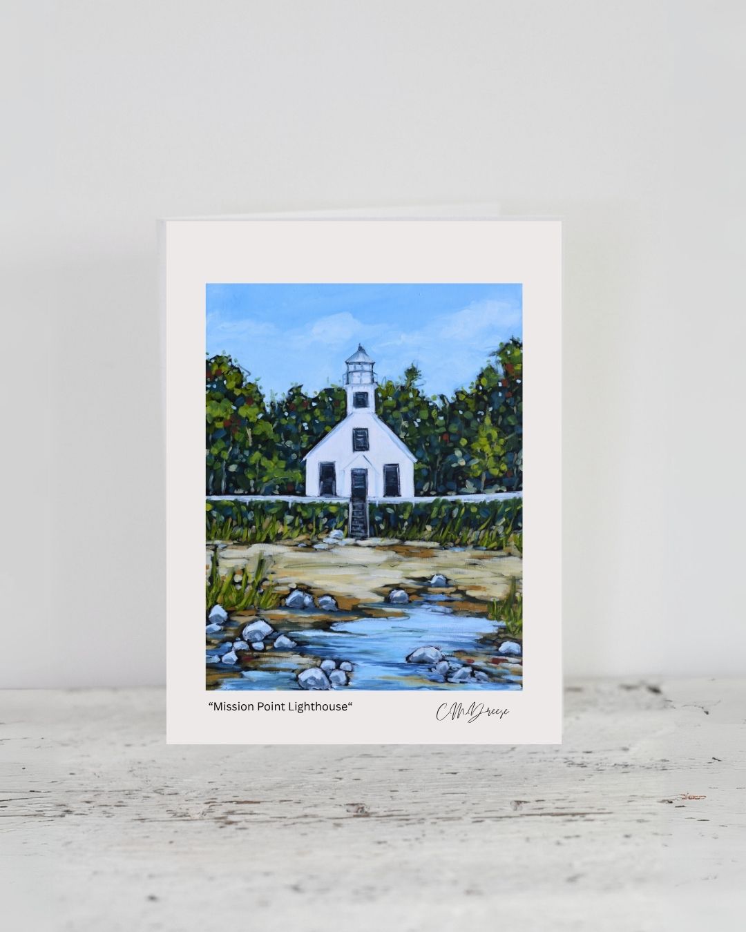 Notecard - Mission Point Lighthouse/ Traverse City
