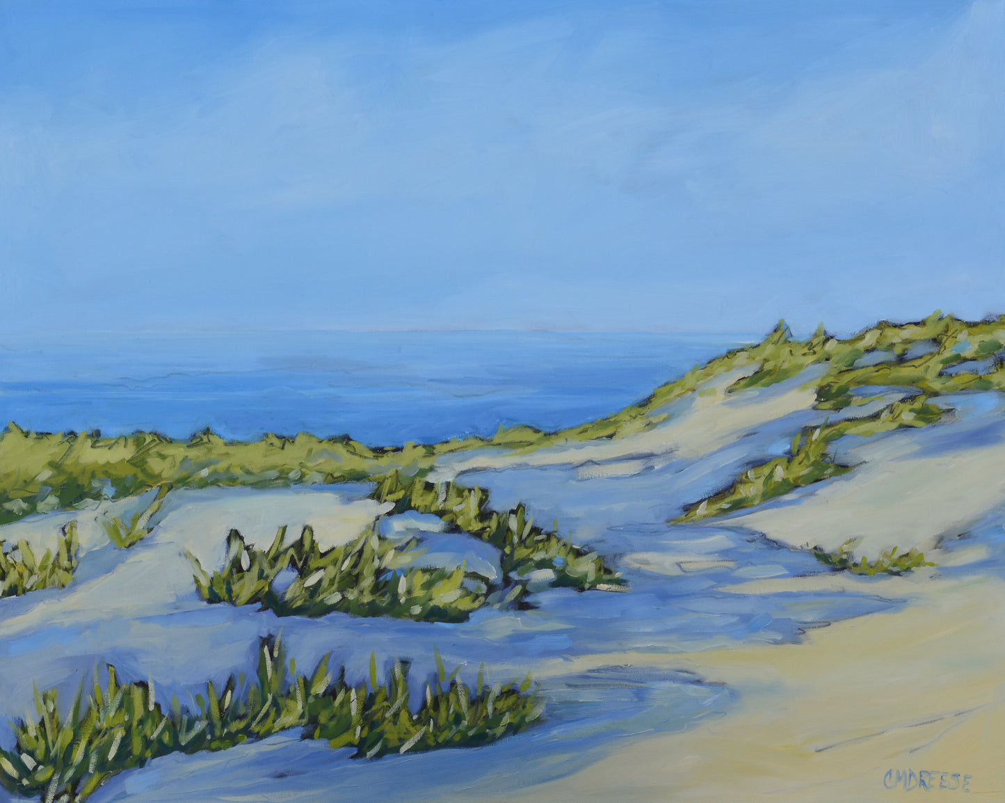 "Summer Along the Shore" Original Oil Painting | Christi Dreese