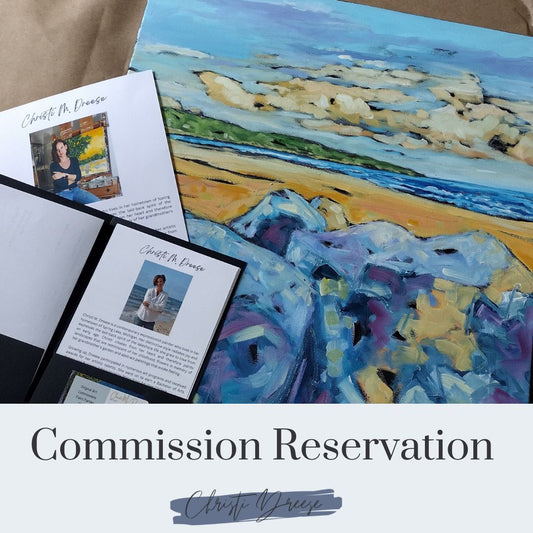 Commission Reservation for Original Oil Painting on Canvas