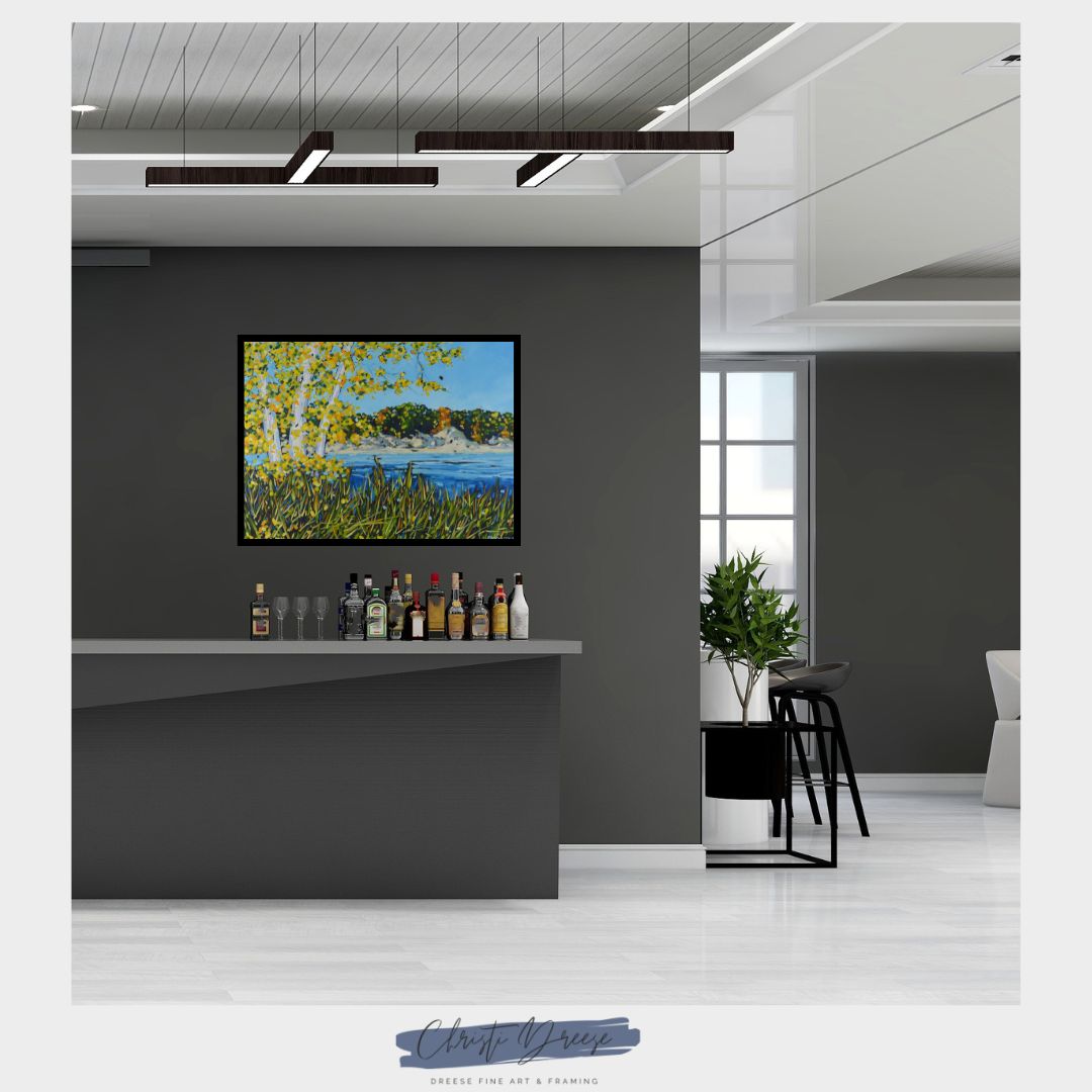 "The Magic Hour of Autumn" Giclee Print on Paper or Canvas. Michigan Artist Christi Dreese