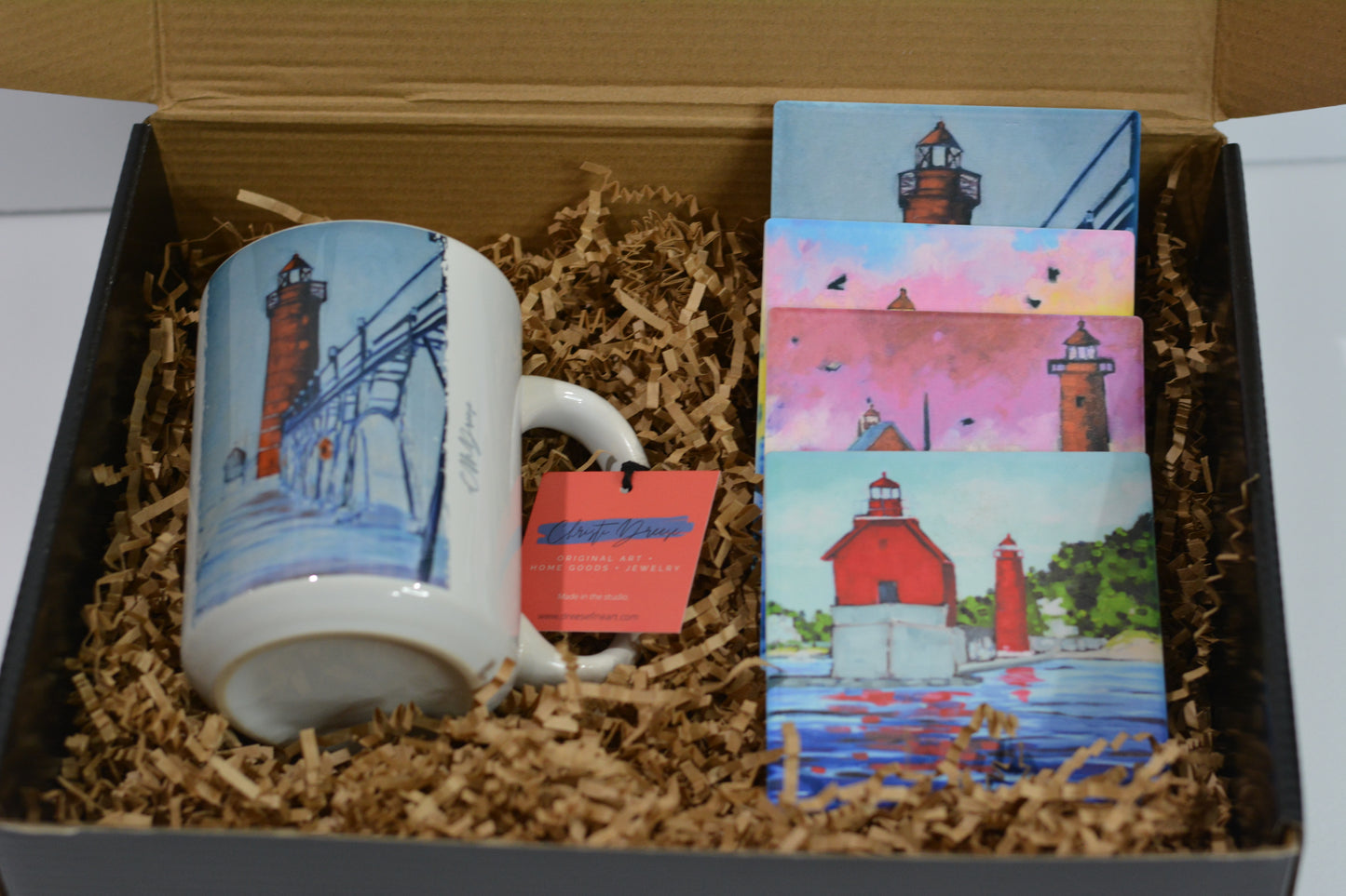 Grand Haven Lighthouse Gift Set