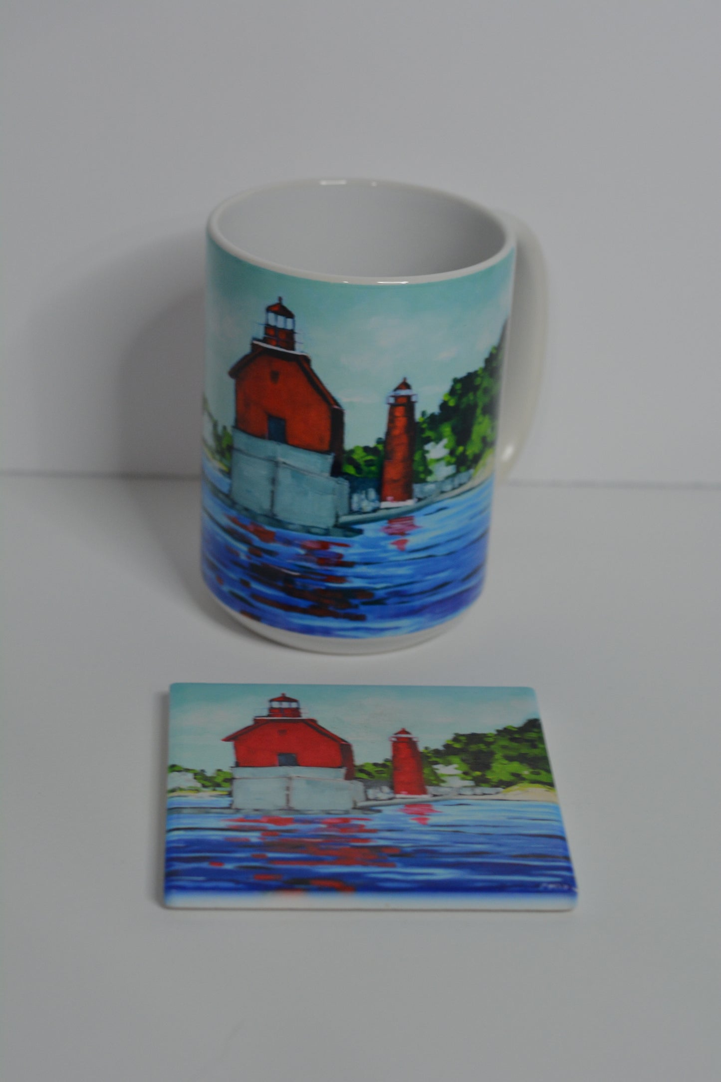 Grand Haven Lighthouse Personalized Gift Set