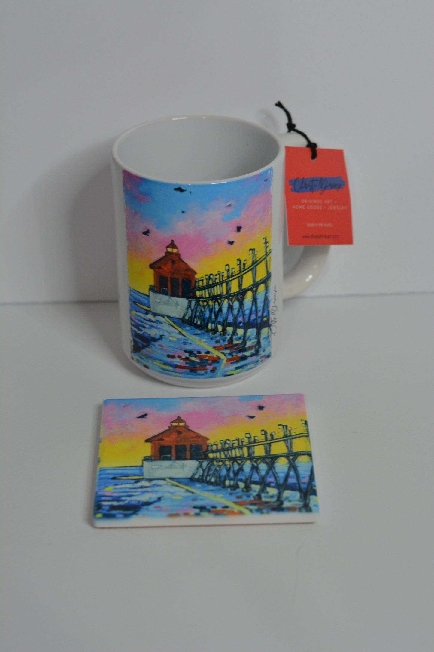 Grand Haven Lighthouse Personalized Gift Set