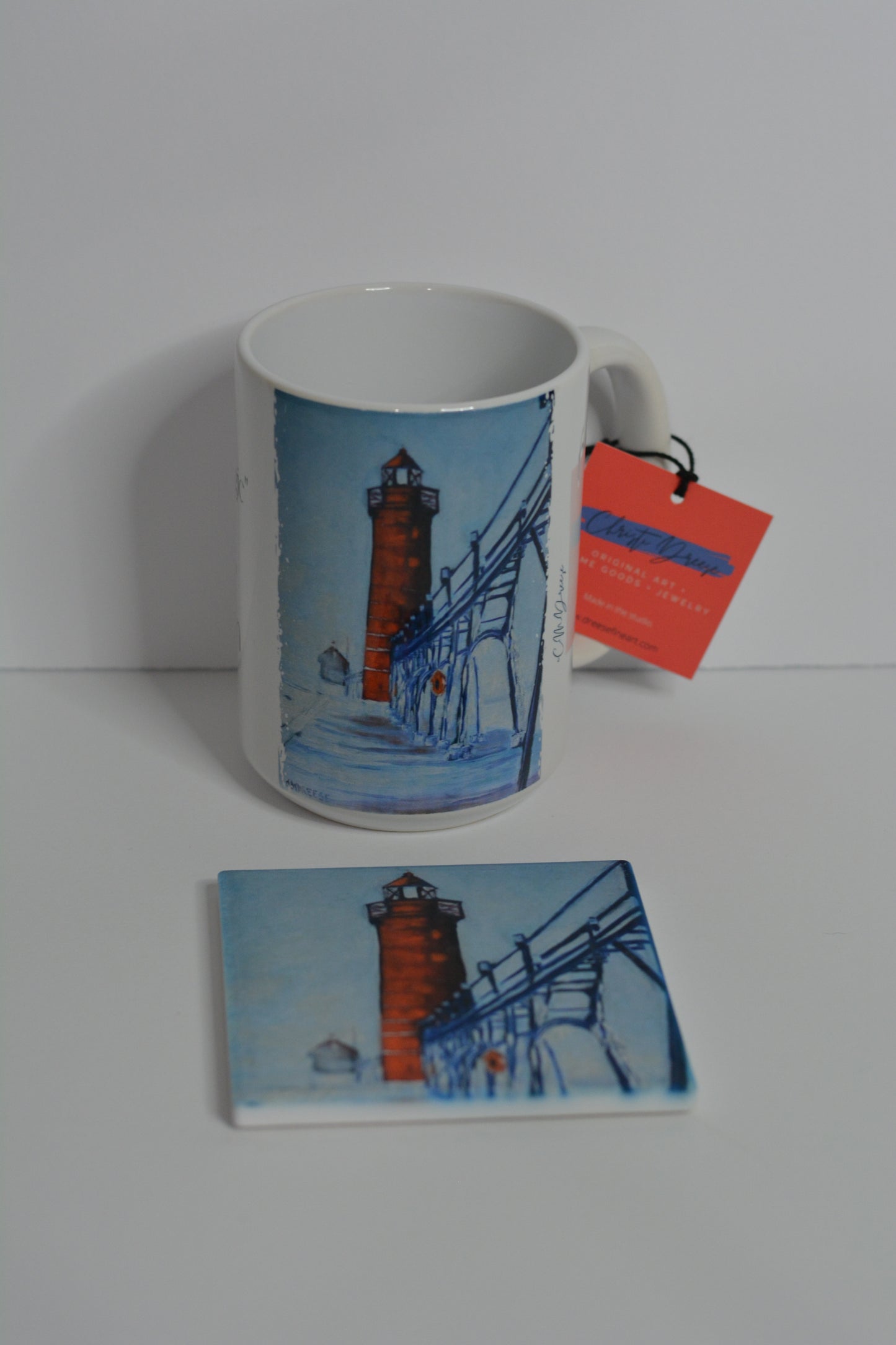 Grand Haven Lighthouse Personalized Gift Set