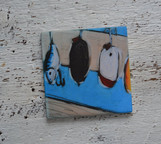 Coaster/ Trivet/ Magnet: Fishing Lures