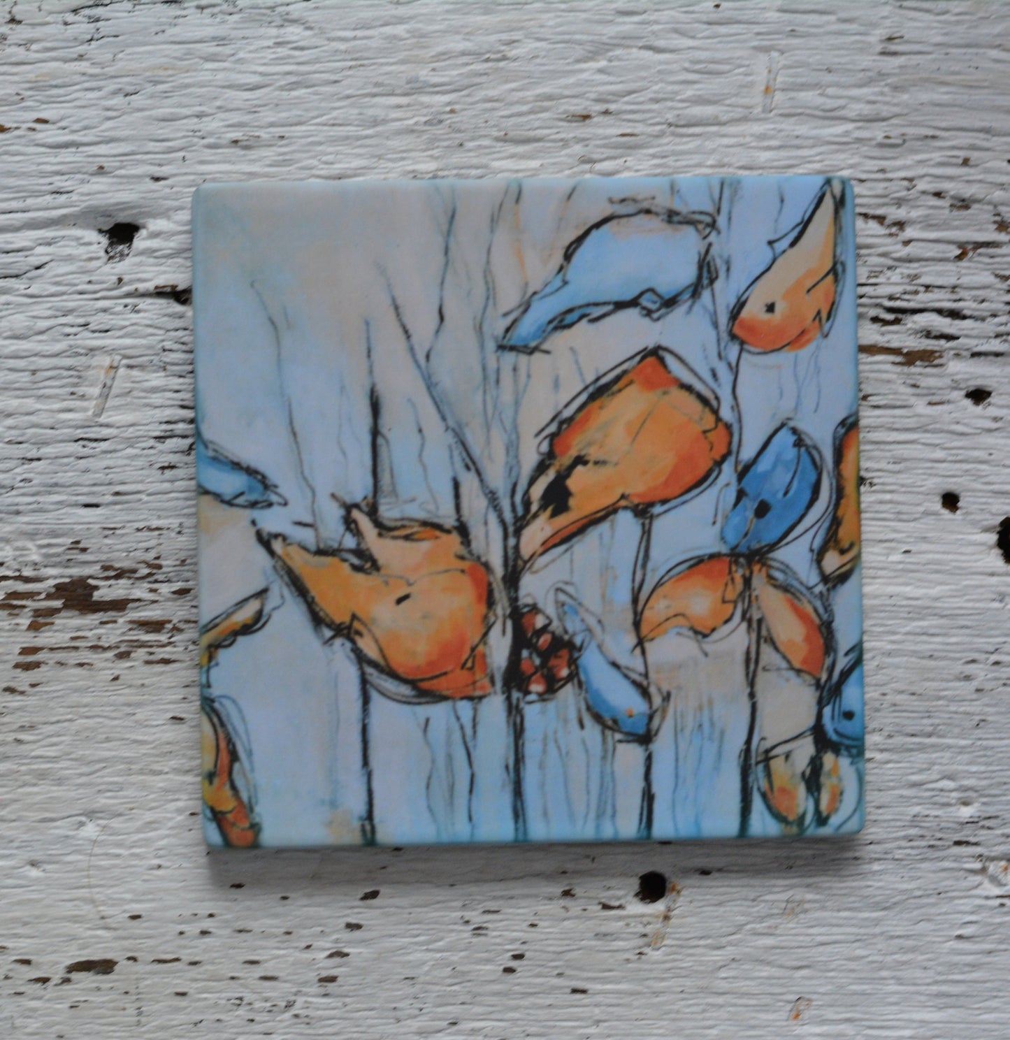 Coaster/ Trivet/ Magnet: Planting the Seeds IV Series