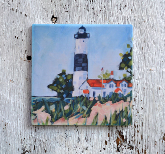 Coaster/ Trivet/ Magnet: Big Sable Point Lighthouse