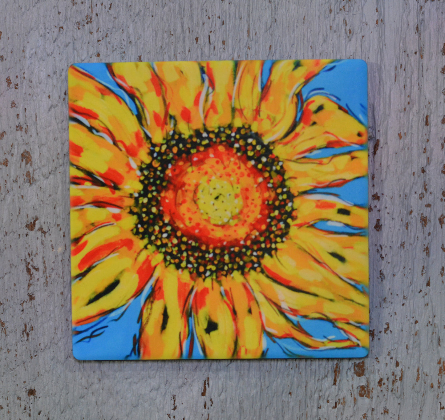 Coaster/ Trivet/ Magnet: Sunflower